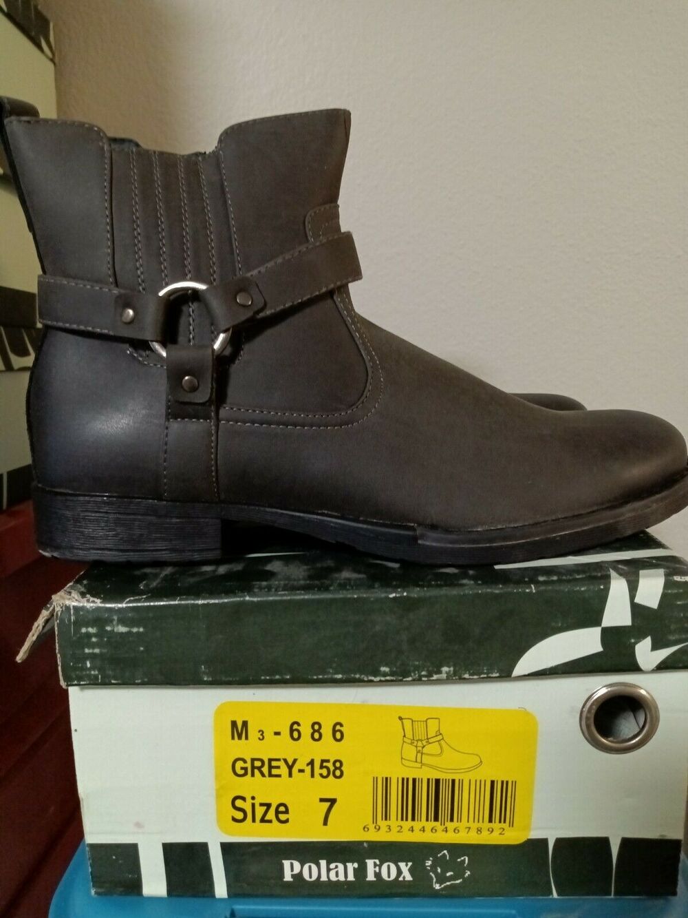 polar fox boots m3-686 size 7